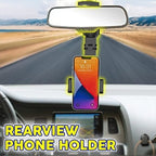 🔥 Hot Sale - 48% OFF🔥Putcom 360° Car Rearview Mirror Mount Stand Holder for Cell Phone